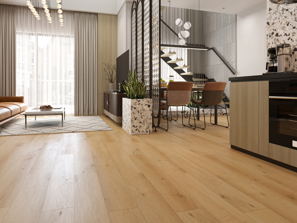 SPC плитка Natisston Дуб Скаген класс 34 толщина 4 мм 2.232 м2