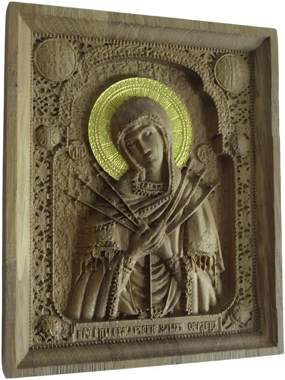 Освященная Икона Божией Матери Умягчение Злых Сердец