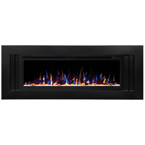 Каминокомплект Real Flame Stockholm 50 BLM с очагом Saphir 50