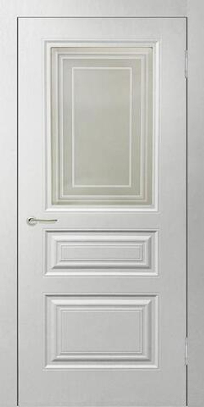 Роял 3 остекленная Белый