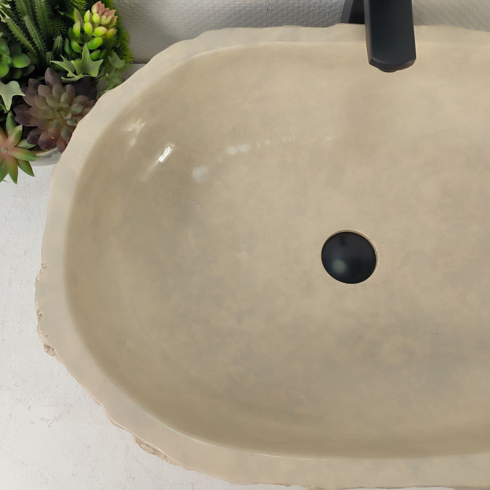 Раковина из мрамора Erozy Cream EM-65098 65*47*16 0879