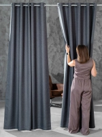 Комплект штор на люверсах - 2 шт