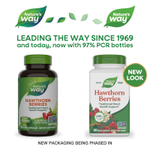 Nature's Way, Ягоды боярышника, 180 веганских капсул (360 мг на капсулу)