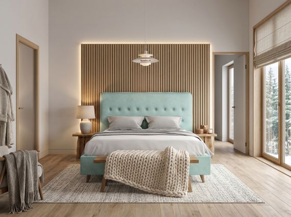 Кровать Бергамо 140 Люкс Велютто/Velutto 14