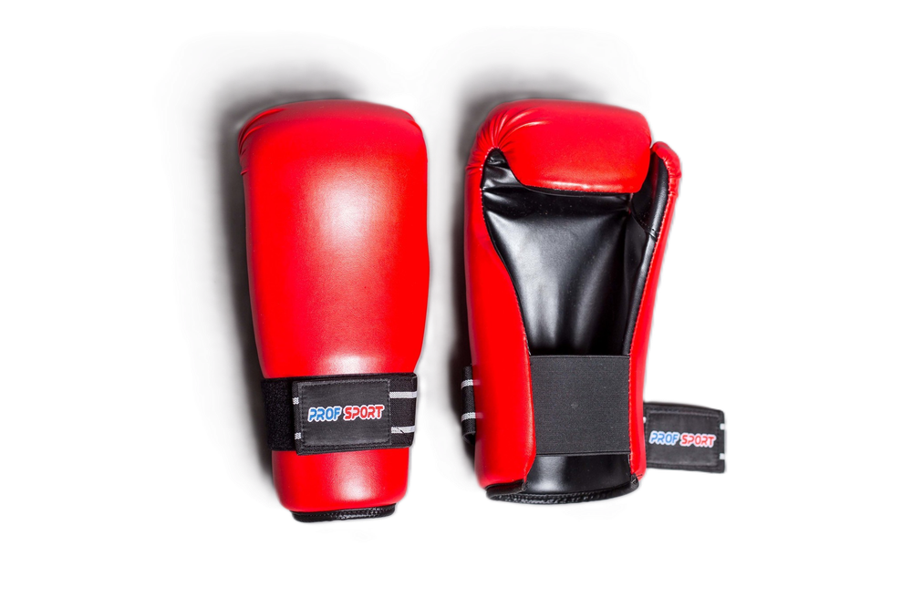 Перчатки ITF, GTF защитные ProfSport красные