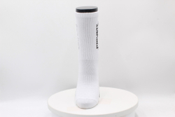 PP LOGO SOCKS WHITE