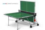 Стол теннисный Compact-2 LX Всепогодный Зелёный NEW