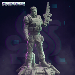 Миниатюры Киберпанк Cyberpunk 32мм 75мм