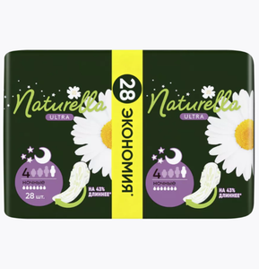 ПРОКЛАДКИ NATURELLA ULTRA CAMOMILE NIGHT 28ШТ
