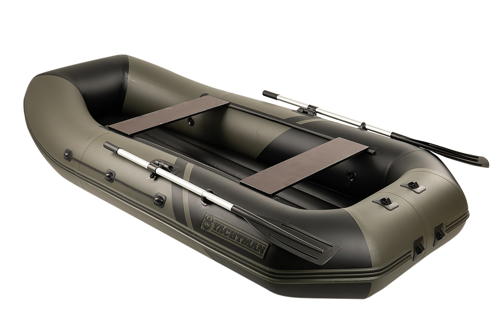 YACHTMAN-280 МНД (Яхтман) хаки-черный (лодка ПВХ с усилением)