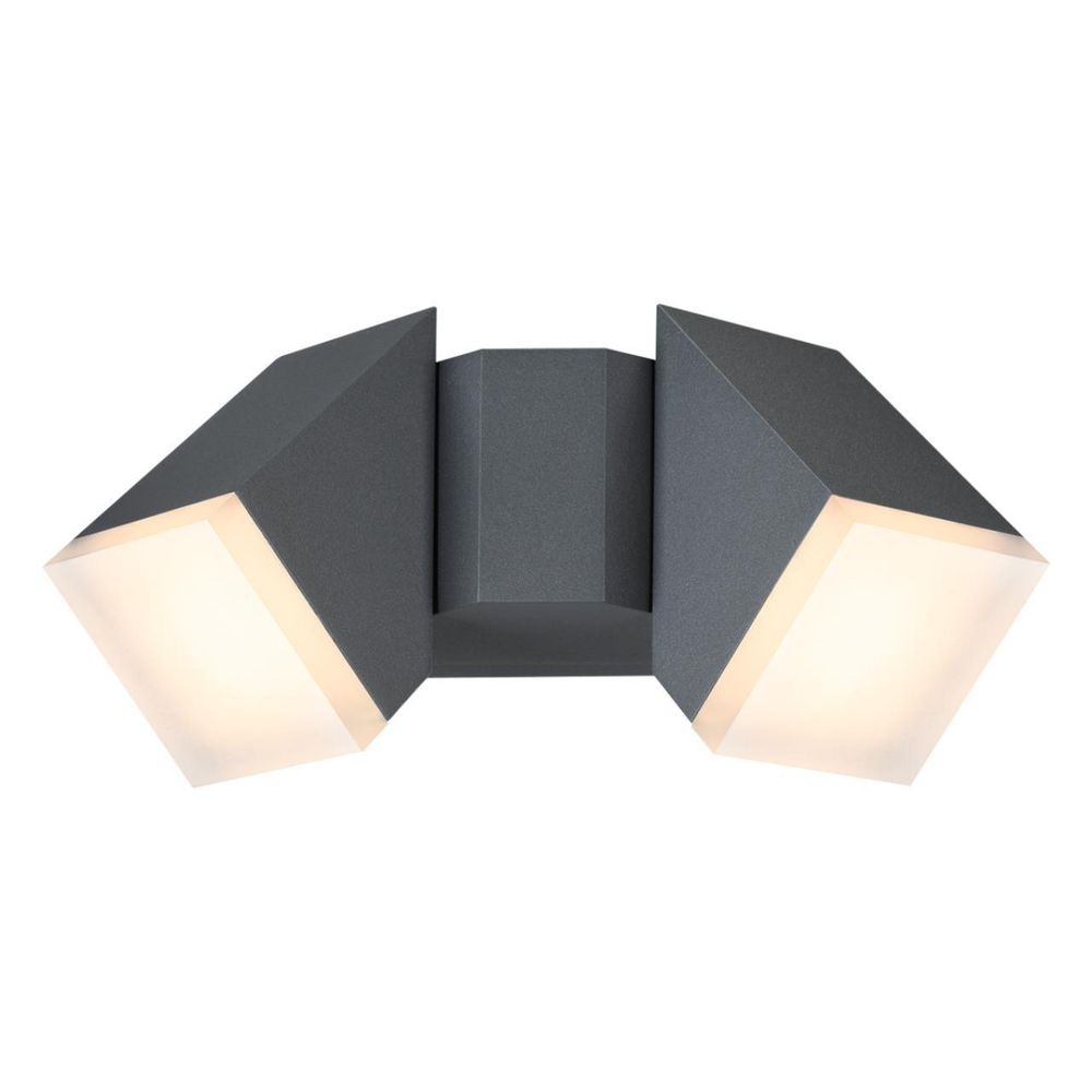 357829 STREET NT18 387 темно-серый Ландшафтный настенный светильник LED 3000К 12W 220-240V KAIMAS