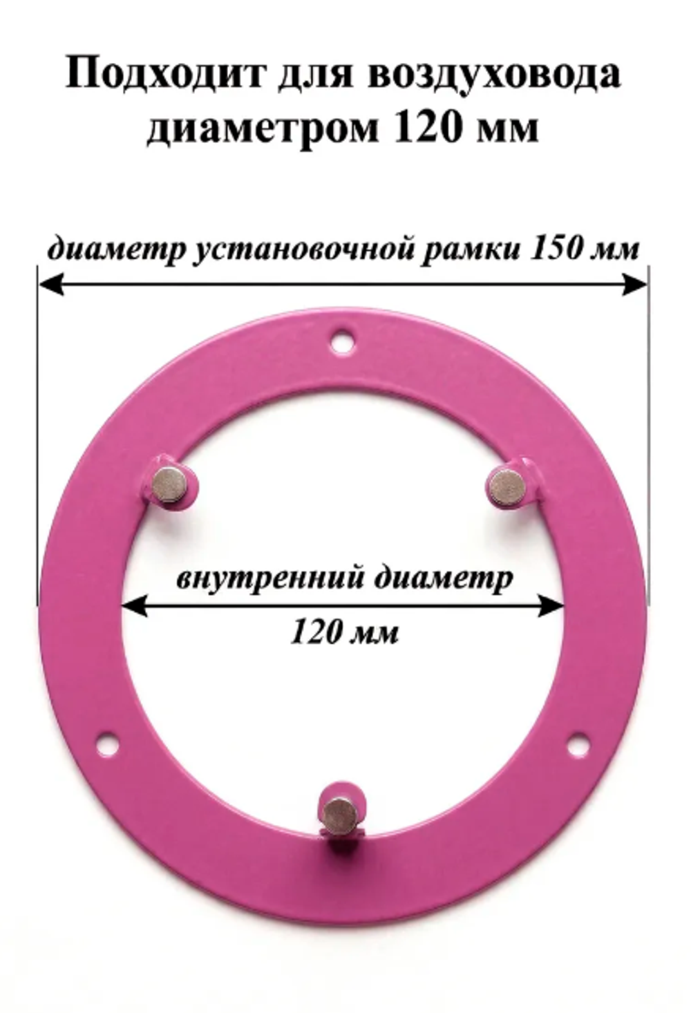 Вентиляционная Решетка РДК 120 ВЕРЕСК