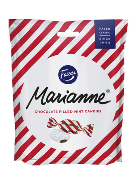 Конфеты с мятно-шоколадной начинкой Fazer Marianne 120г