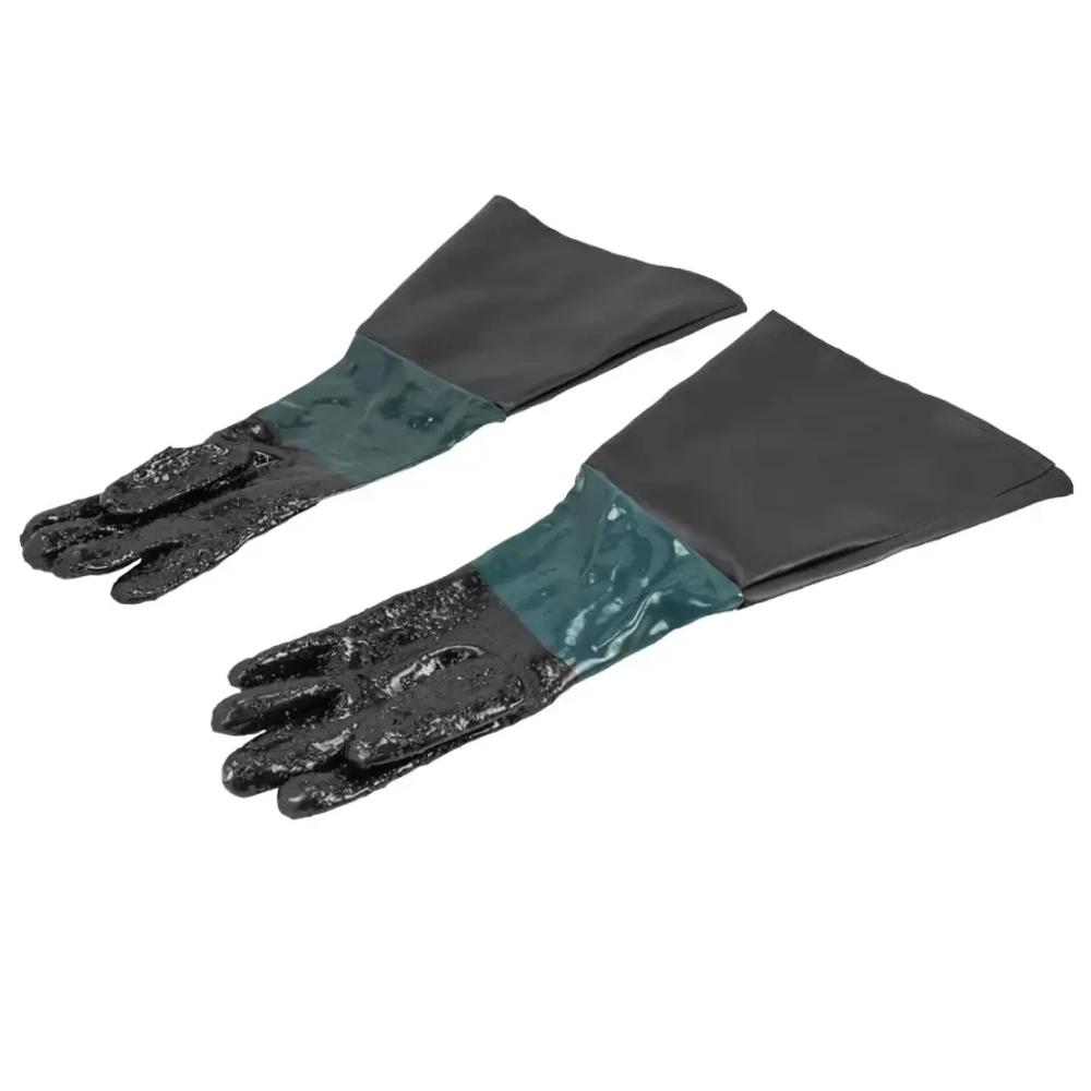 Перчатки резиновые для работ с пескоструйными аппаратами RockFORCE RF-SBC-GL