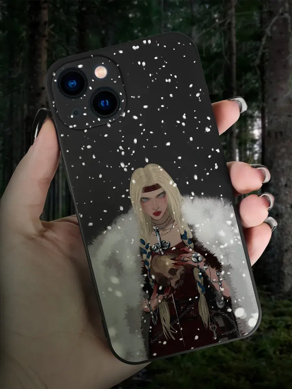 Чехол на iPhone 15 с принтом