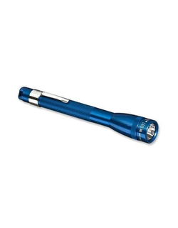 Фонарь MagLite (МагЛайт) синий в подарочной упаковке (m3a112e)