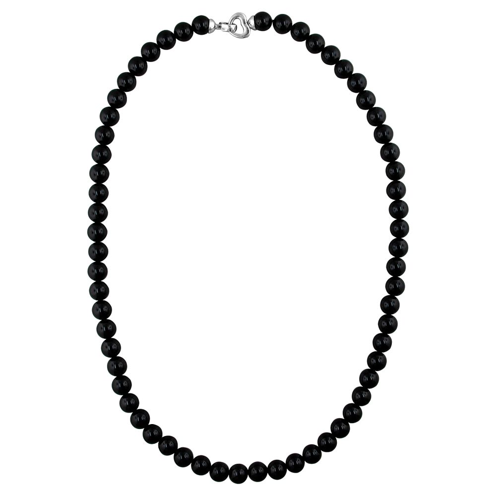 Ожерелье с агатом из серебра 925 пробы JA-L-451483-1
