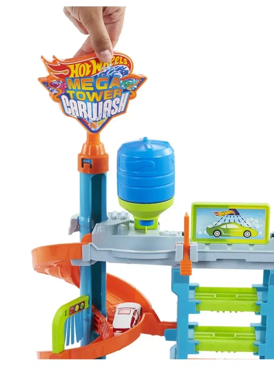 Трек Хот Вилс трек трасса Автомойка HDP05 с машинкой