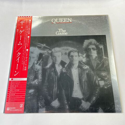 Винтажная виниловая пластинка LP Queen The Game (Япония 1980) (Оби)