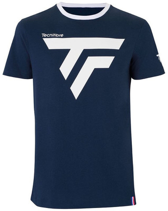 Мужская теннисная футболка Tecnifibre Training Tee - небесный
