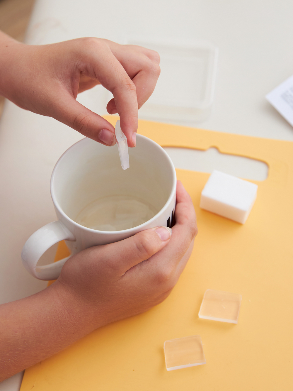 Набор для изготовления мыла. Рукодельное мыло с картинкой "Дед Мороз"