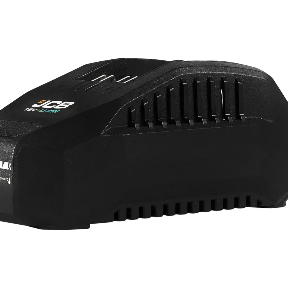 Дрель-шуруповерт аккумуляторная (JCB-18CD-B-E) 18V, max 45Nm в комплекте с зарядным устройством (JCB-18VFC-E) 2.4A и батареей аккум(JCB-20LI-E) 2.0AH JCB JCB-18CD-2XB-E