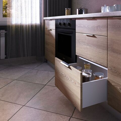 Комплект системы выдвижения Lembox, H 167, 500 мм, белый