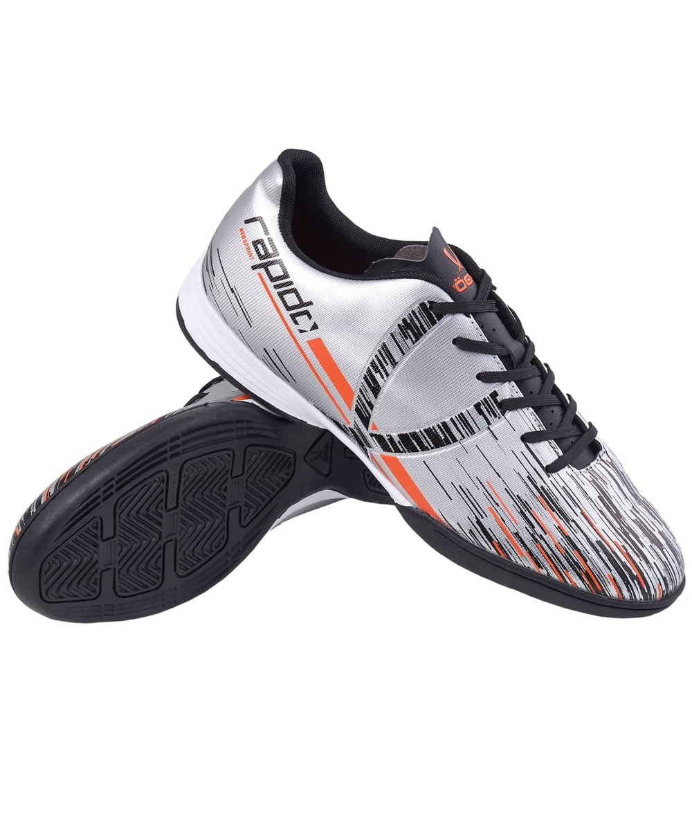 Бутсы зальные Rapido IN Silver/black, детский