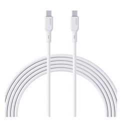 Кабель Aukey USB-C to USB-C 100 Вт 5А 1.8 м (СB-KCC102) белый