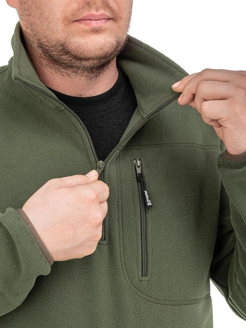 Костюм флисовый Helios Антарес, хаки, 52-54/170-176