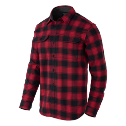 Helikon-Tex GreyMan Shirt - Coral Crimson Checkered