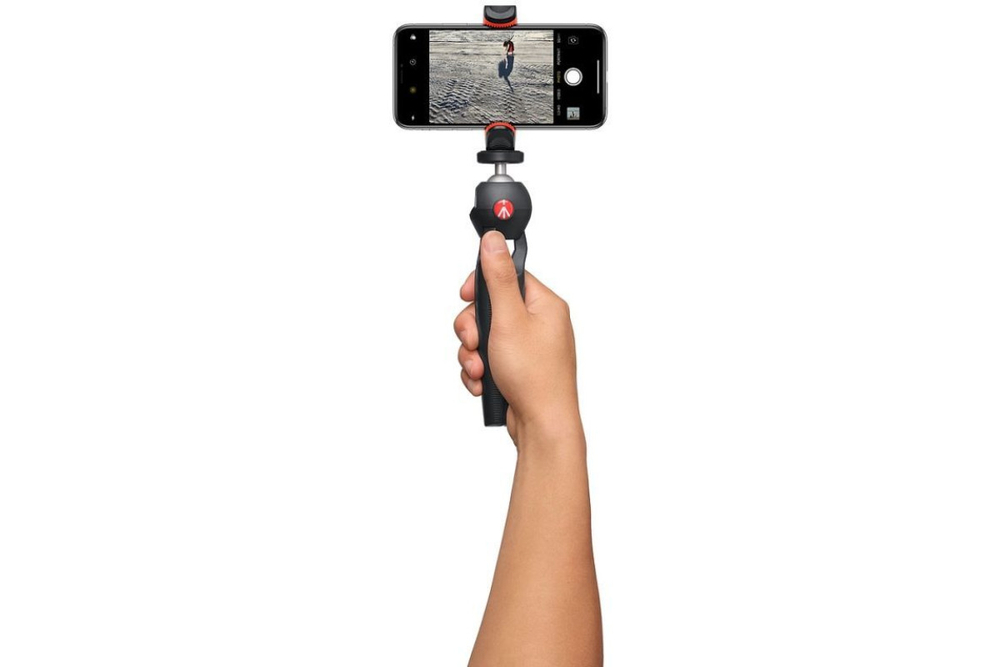 Штатив Manfrotto MTPIXIPLUS-GY Pixi Plus настольный с головкой (серый)