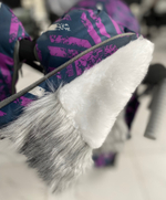 Коляска комбинированная (санки - коляска) «Ника Детям 7-8SK» сиреневый (арт. НД7-8SК/1)