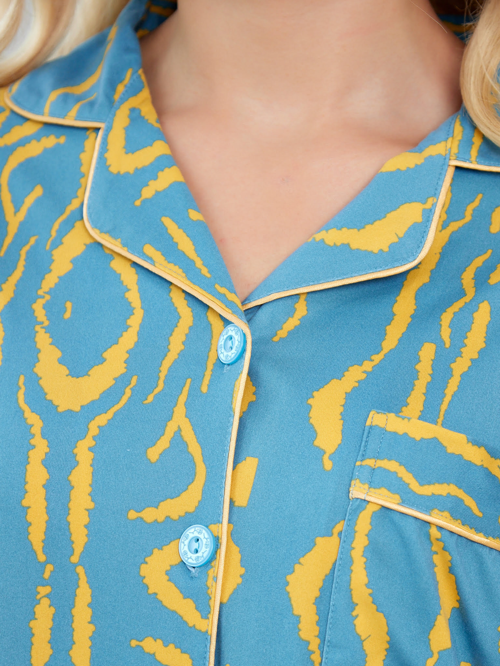 Пижама штаны и рубашка д/р B2616