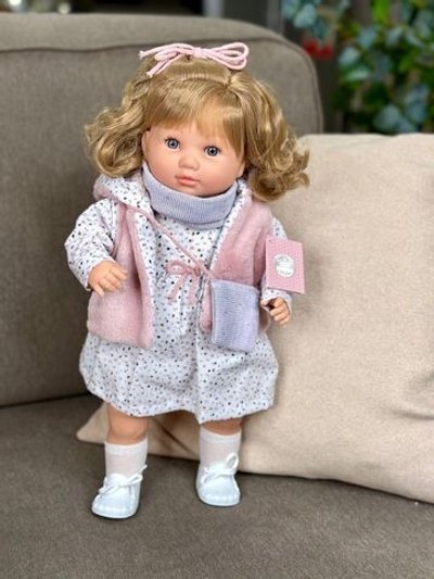 Кукла Berbesa мягконабивная 42см Sandra (4427S)