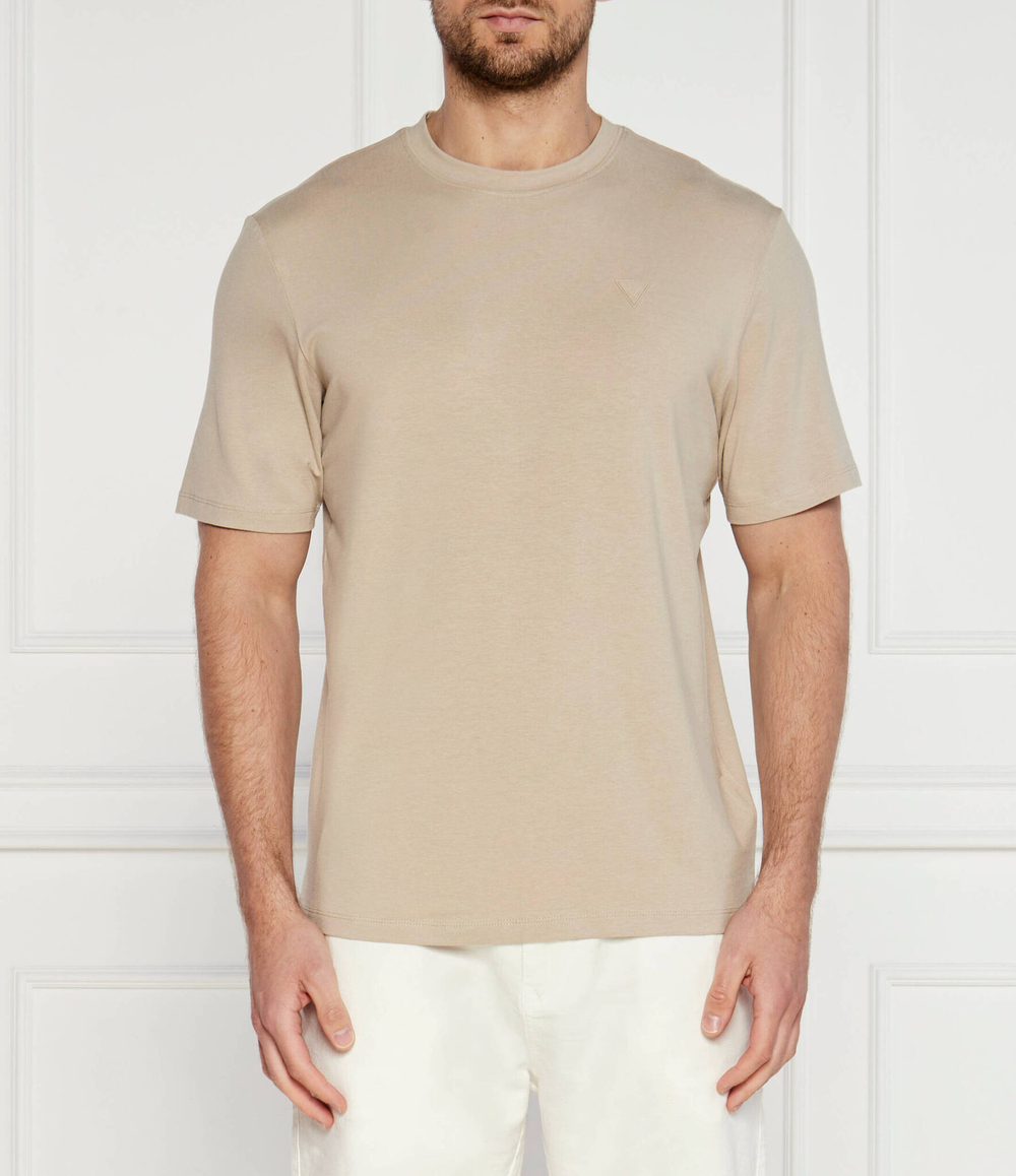 Футболка HEDLEY GUESS ACTIVE - бежевый(Z2YI12 JR06K)