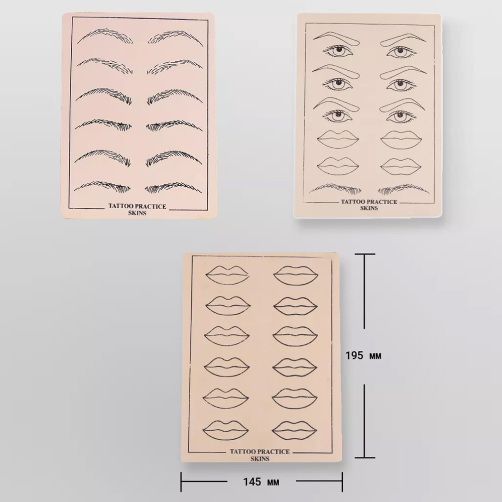 брови волоски Искусственная кожа для тату коврик брови волоски