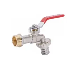 Кран шаровый сливной I-TECH МM RН 3/4" рычаг 24520