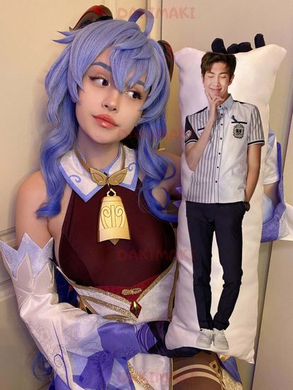 Мини дакимакура Ким Намджун из БТС | BTS арт. M0769, 60х20 см