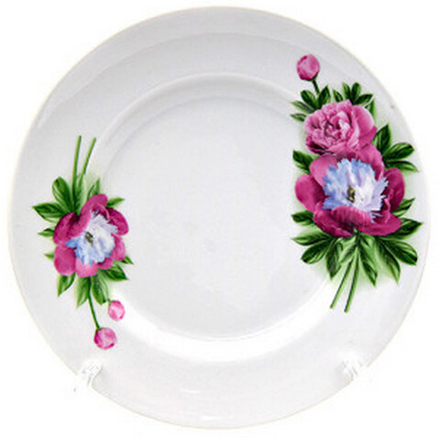 Тарелка мелкая "ПИОН (Идиллия)" 17 см, Беларусь.