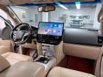 Магнитола для Toyota Land Cruiser 200 2015-2021 (топовая комплектация) - Carmedia ZF-3033-GE на Android 13, 8Гб+128Гб, 4G SIM-слот, CarPlay