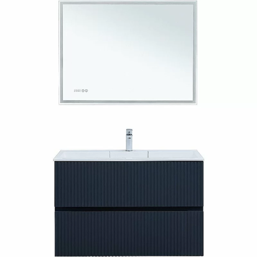 Тумба с раковиной Aquanet Джейн 100 313304 маренго