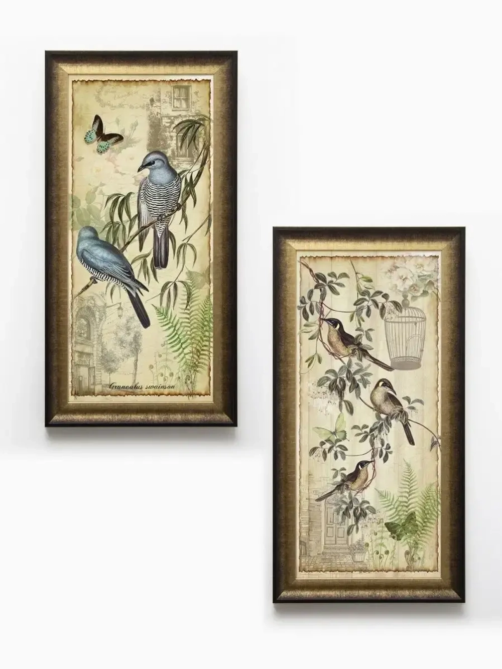 Картина на стену интерьерная 2 шт 44,5*23 см