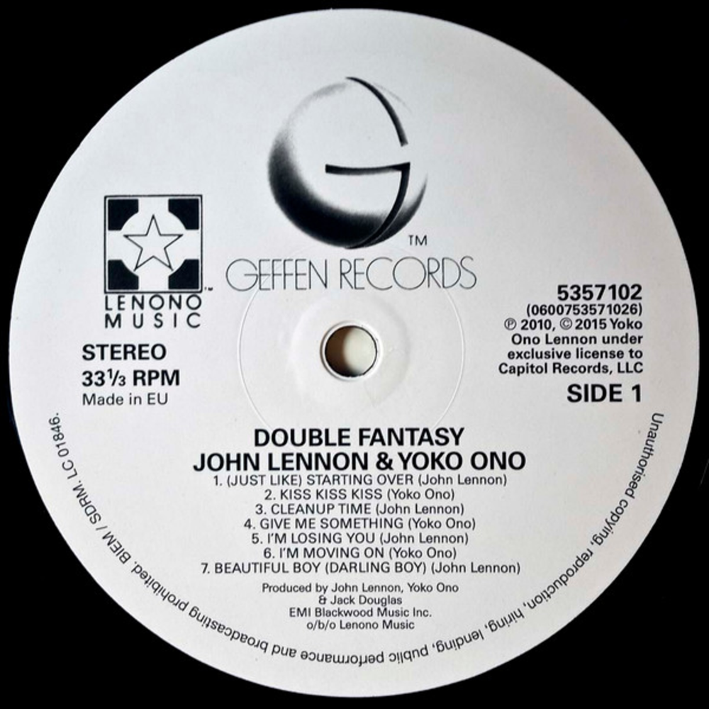 John Lennon & Yoko Ono / Double Fantasy (LP)