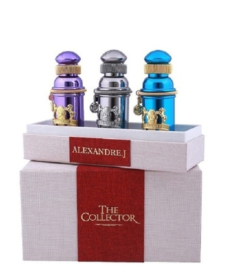 Alexandre J. набор "Mandarine Sultane+Iris Violet+Argentic"