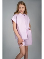 Костюм для девочки летний шорты рубашка