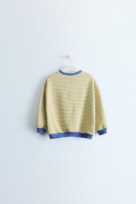 ZARA TIMELESS - ТОЛСТОВКА В ПОЛОСКУ, СИНИЙ