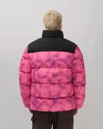 Пуховик Anteater Downjacket Tie Dye Bright Pink