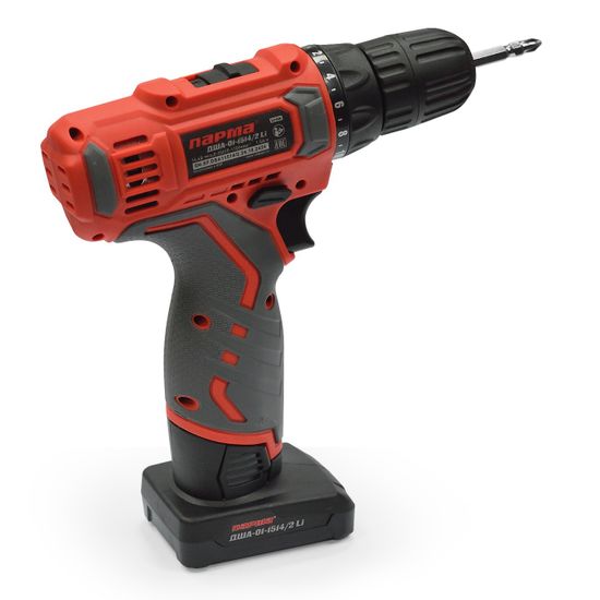 Аккумуляторный шуруповерт "ПАРМА" ДША-01-1514/2Li