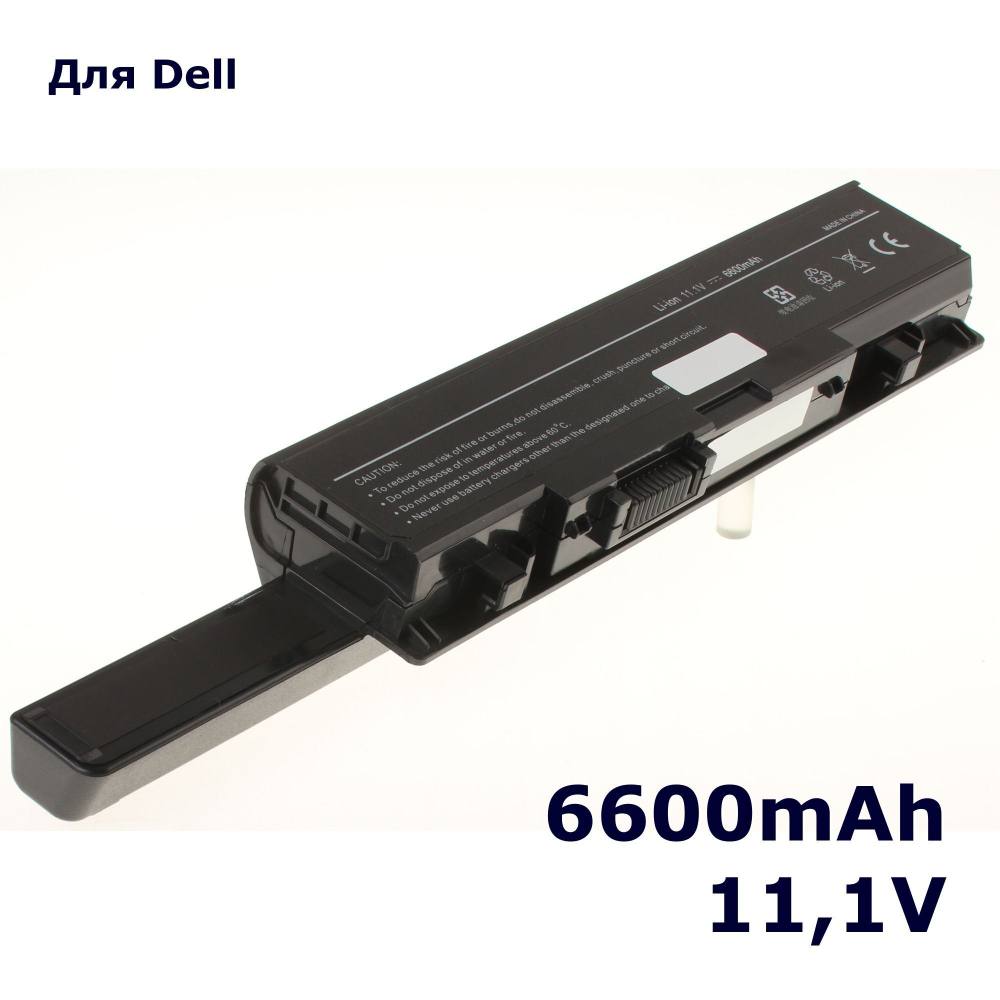 Аккумулятор AnyBatt 6600mAh для ноутбука Dell Studio 1535, 1555, 1558 (WU946)